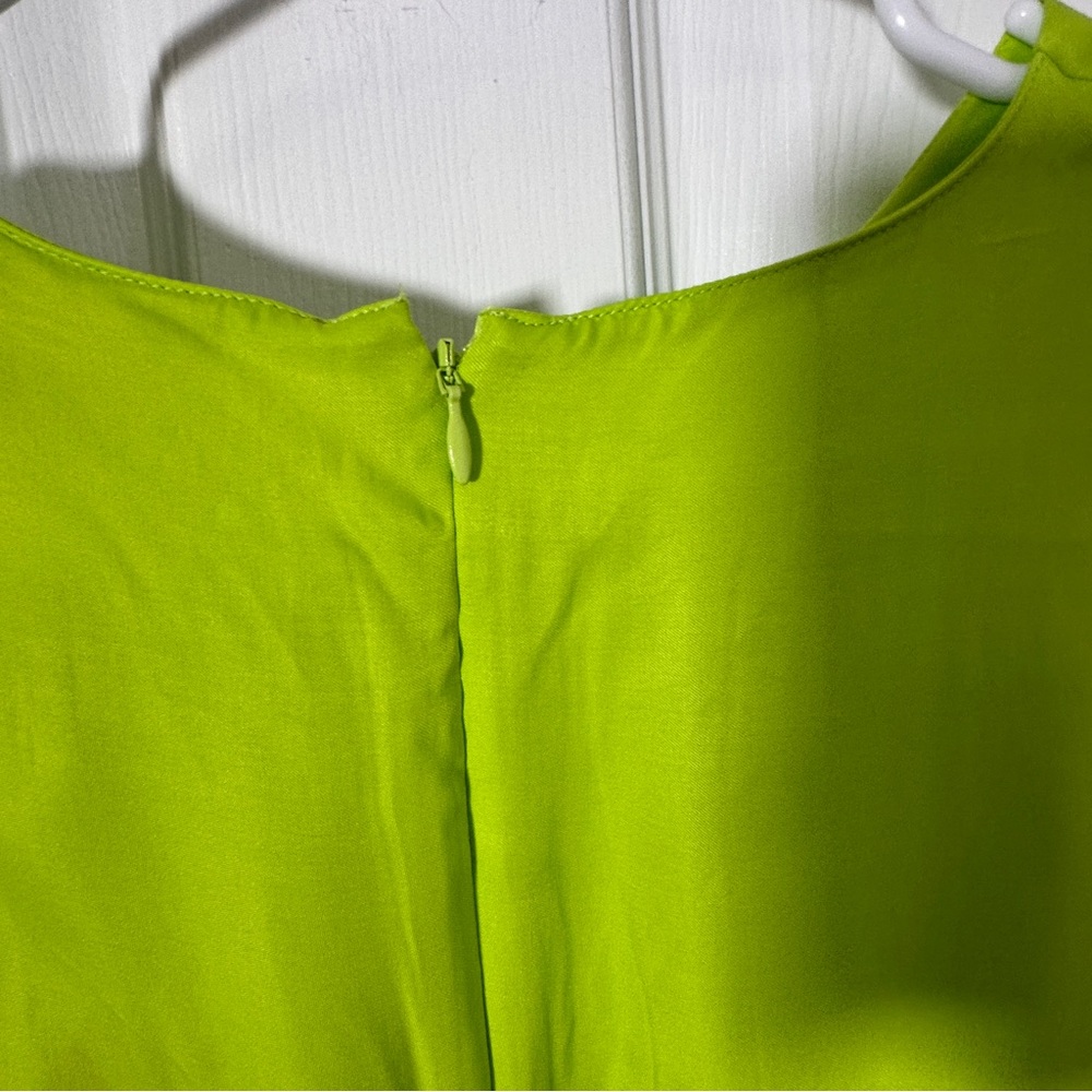 NWT FARM Rio Puff Sleeve Dress - Picture 10 of 11